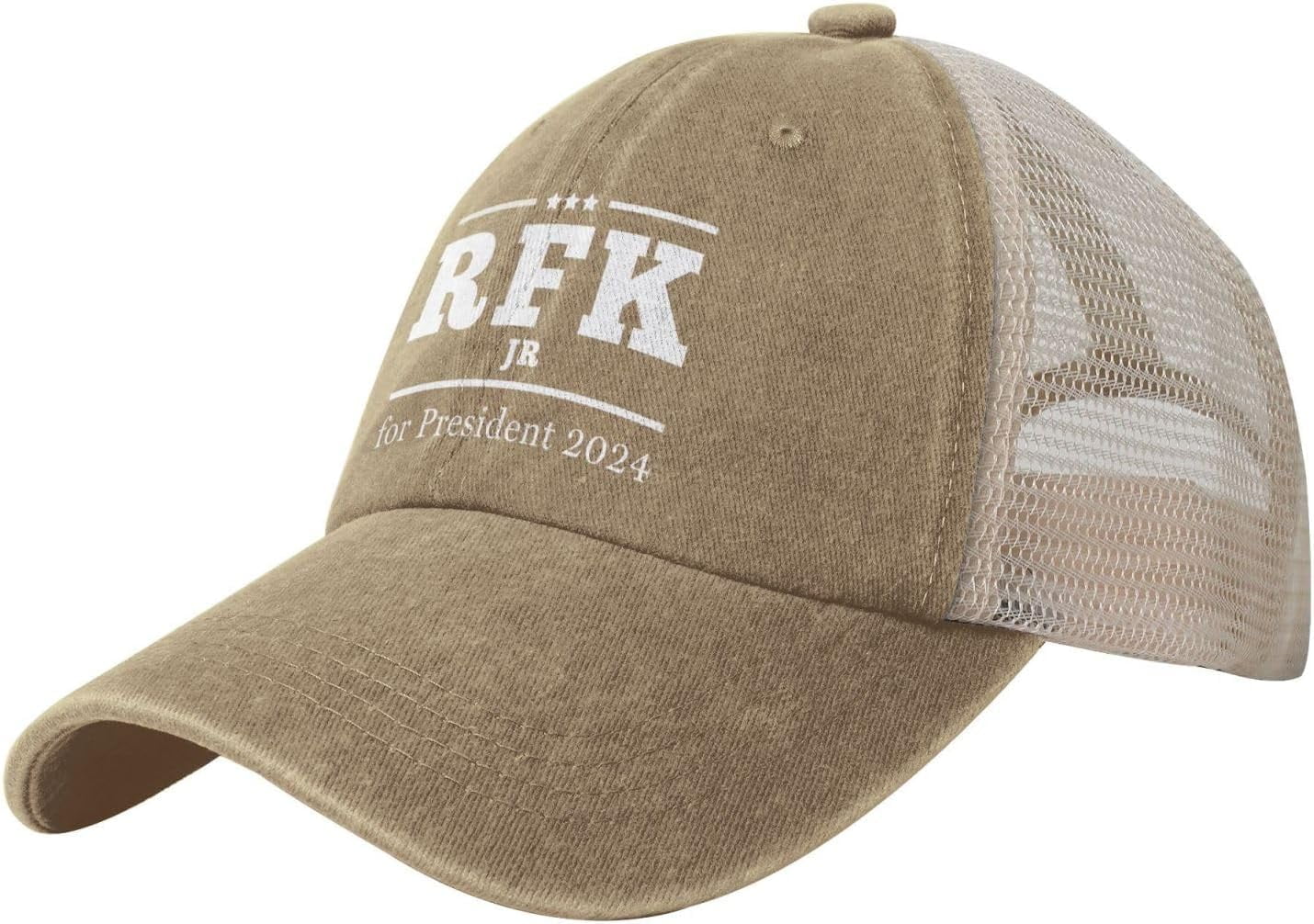 RFK Robert F Kennedy Jr for President 2024 Gift Men Hat Unisex Washed