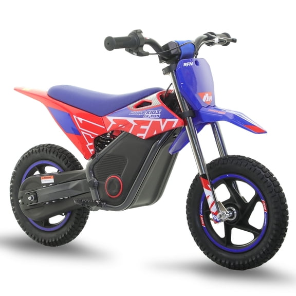RFN 200W SX-E150 Kids electric Dirt Bike–2-Speed Electric Motorcycle, 13 Mile Range & 8 mph Top Speed, Off-Road Ride for Ages 3-6