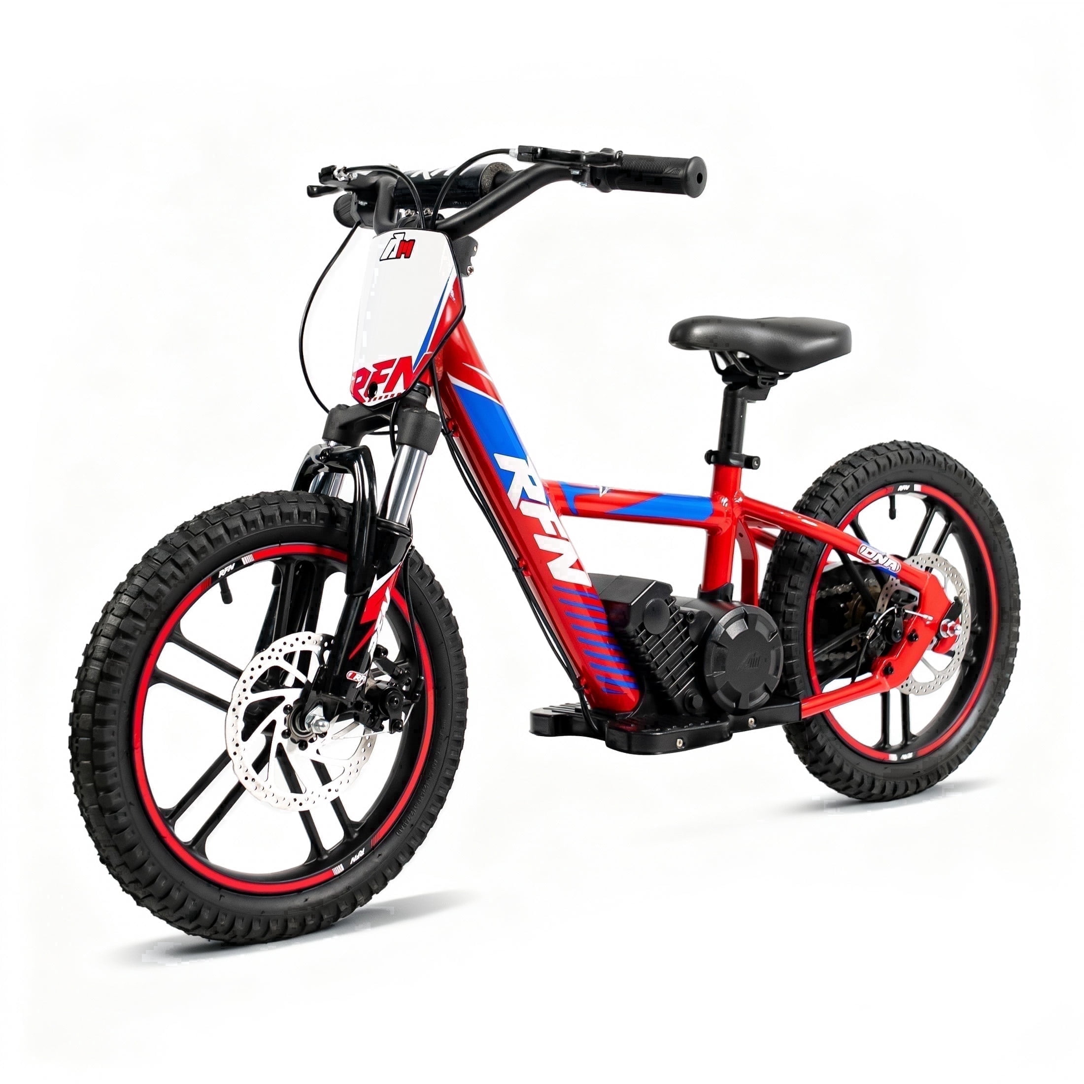 RFZ DNA16 Pro 24V Electric Dirt Bike for Kids Peak 500W Electric Off-Road Motorcycle with Spring Suspension and Disc Brake for Age 3-8