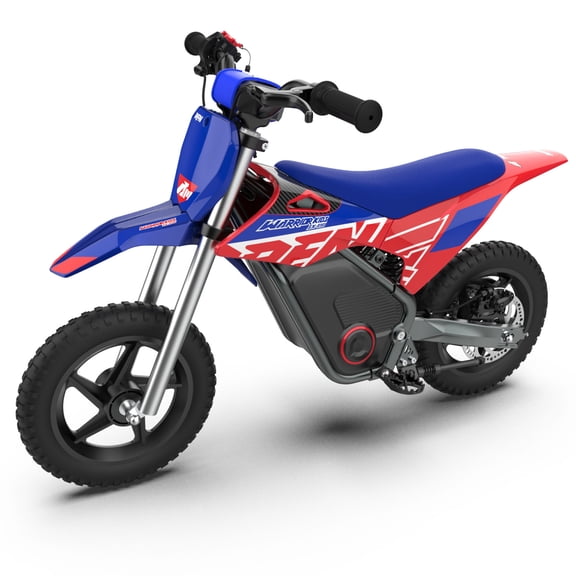 RFN Warrior Kids 150 Kids Electric Dirt Bike150W, 2-Speed Modes, 8 MPH Max Speed, 11 mile Battery, 12x2.4" Off-Road Tires ,Suit 3-8