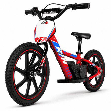 RFN DNA 16 Electric Dirt Bike for Kids, MAX 340W Motor Kids Electric Balance Bike, 3-Speed Modes&16 mile range , Dual 16" Off-Road Tires, Rear Disc Brake .Free Gloves and Accessories