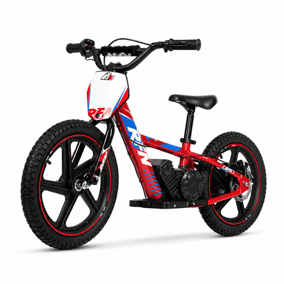 RFN DNA16 Electric Dirt Bike,Range of 16 mile MAX 340W Brushless Motor, Dual 16" All-Terrain Tires, 3-Speed Modess, Removable Battery, Off-Road Ride-On Bike for Ages 4-8