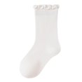 thumbnail image 1 of RFQWOVSR Baby Cotton Ruffle Crew Socks in Solid Colors, 1 of 6