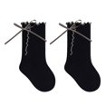 thumbnail image 1 of RFQWOVSR Baby Girls' Ruffle Bow Knee High Socks with Non-Slip Design, 1 of 6
