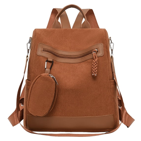 RFQWOVSR Durable Casual Backpack for Women Student Travel Bag