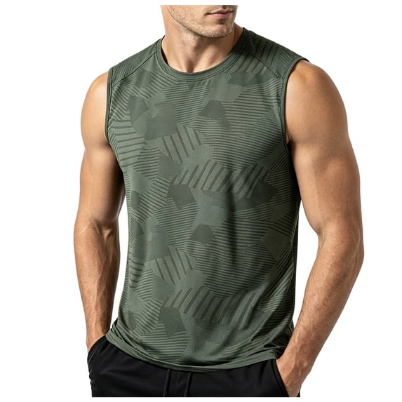 RFQWOVSR Mens Summer Ice Silk Mesh Short Sleeve T Shirt Sports Running Top L