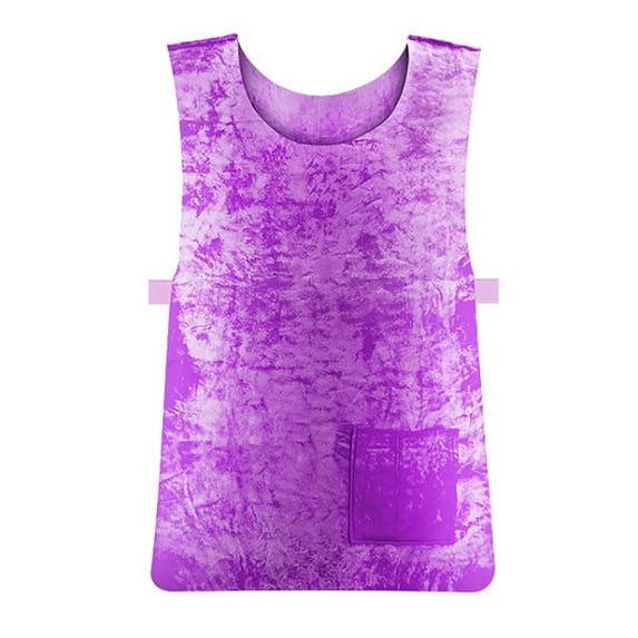 RFQWOVSR Mens Summer Ice Vest Adjustable Cool Work Outdoors One Size