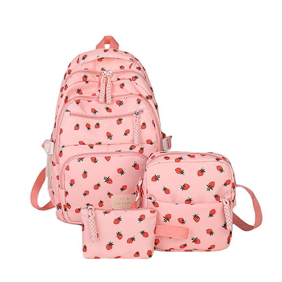 RFQWOVSR Stylish 3-Piece Backpack Set for College and Travel