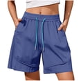thumbnail image 1 of RFQWOVSR Women's 5" Inseam Athletic Shorts Loose Fit Casual Solid Color Quick Dry Gym Workout Shorts XL, 1 of 4