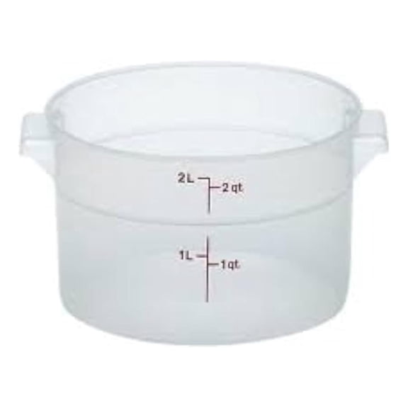RFS2PP190 Round Storage Container 2 Qt., 6 Pack