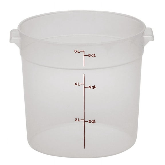 RFS6PP190 Round 6 Quart Translucent