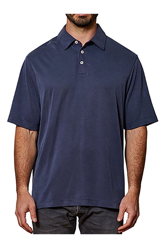 RFT by Rainforest Men's Textured Modal Polo
