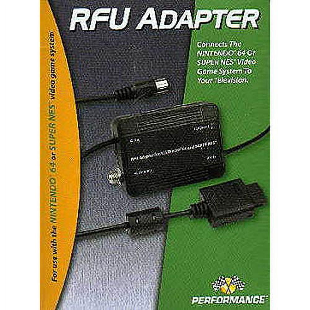 RFU Adapter for the Nintendo 64 Game System - Walmart.com
