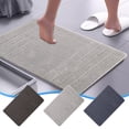 thumbnail image 1 of RFUGUG Bathroom Rug Mat, Extra Soft Thickened Absorbent Bath Rugs, Non-Slip Machine Wash Quick Dry Plush Bath Mats for Bathroom, Shower and Tub, 16x24 in, 1 of 9