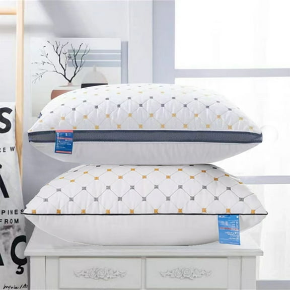 RFUGUG Bed Pillows for Sleeping, Cooling Hotel Quality, Comfortable and Soft Down Pillow for Back, Stomach or Side Sleepers,27x17 in