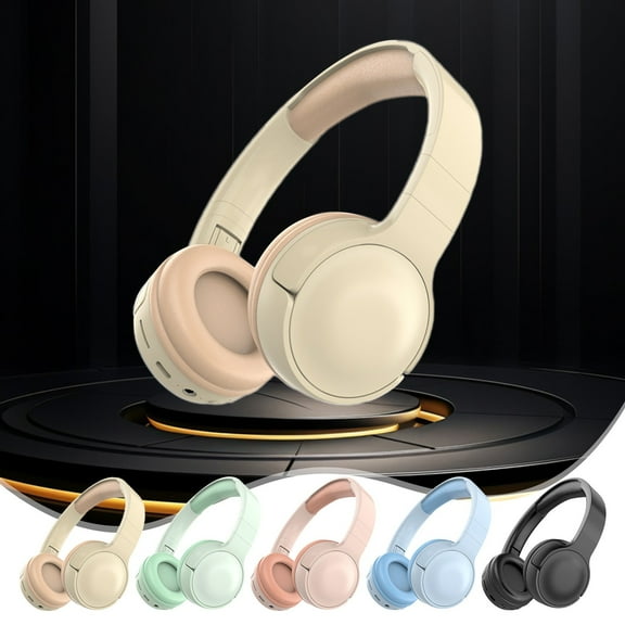 RFUGUG Bluetooth Wireless Gaming Headphones Over Ear - Bass-Boosted Sound for Intense Gaming, Music & Sports, with Smart Features for Enhanced Audio Experience