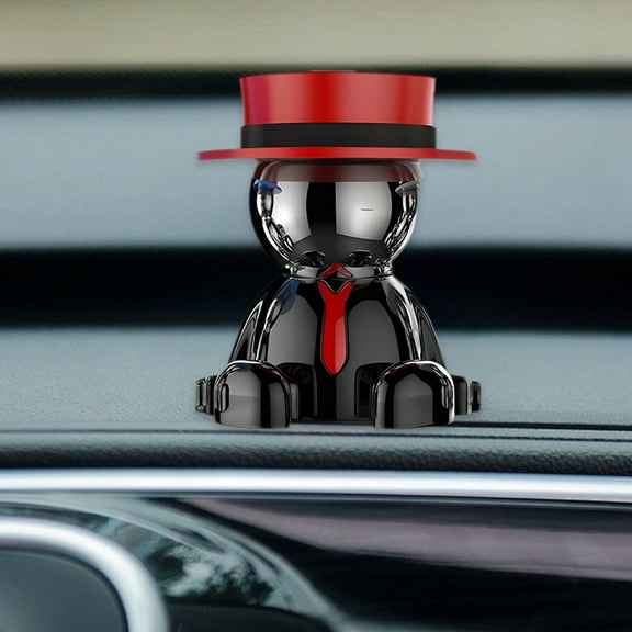RFUGUG Car Phone Mount, Magnetic Phone Holder, Creative Metal Figurine Stand, Versatile Auto Accessory for Secure and Stylish Placement