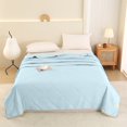 thumbnail image 1 of RFUGUG Cooling Comforter Reversible Lightweight Cooling Blanket Breathable Smooth Summer Bedding Quilt for Hot Sleepers Night Sweats Cold, 1 of 5