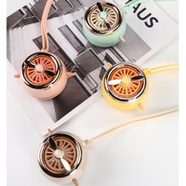 RFUGUG Cordless Bladeless Neck Fan - USB Rechargeable, Airplane Friendly Personal Fan with Student Strap for Refreshing Summer Breezes on-the-Go