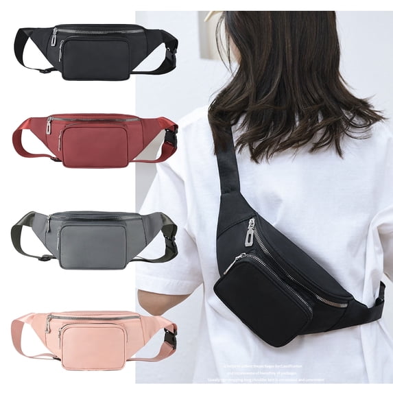RFUGUG Crossbody Shoulder Bag for Women Men, Minimalist Chest Bag - Slim and Stylish Sling Backpack for Sports, Hiking and Daily Wear with Adjustable Strap