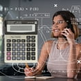 thumbnail image 1 of RFUGUG DeskMate Pro Desktop Calculator, Essential Office Supply, Large Display, High-Accuracy Computation - Durable Design for Daily Use in Business, Accounting and Home Office Settings, 1 of 6