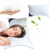 RFUGUG Luxury Down Pillow King Size,Medium Firm Gusseted Bed Pillows for Sleeping, Hotel Collection Fluffy Pillow