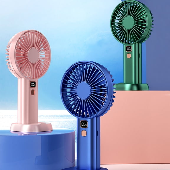 RFUGUG Handheld Portable Fan - Offers up to 15 Hours of Max Cooling, 3600mAh USB Rechargeable, 4 Speed Settings for Customized Comfort