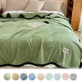 thumbnail image 1 of RFUGUG High Density Flannel Blanket - 39.37x55.11in Plush Polyester for Unmatched Comfort, All-Season Use - Super Soft, Lightweight, Shrink & Fade Resistant, Easy Care, 1 of 9