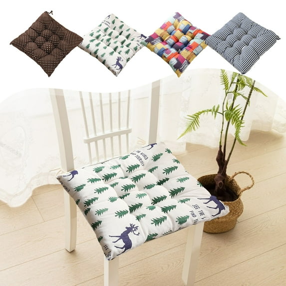RFUGUG Indoor Seat Cushion Chair Cushions,Premium Tufted Pads Meditation Floor Pillow For Dining Chair Cushion,Comfortable Thickened Square Seat Pad For Living Room,Patio Furniture