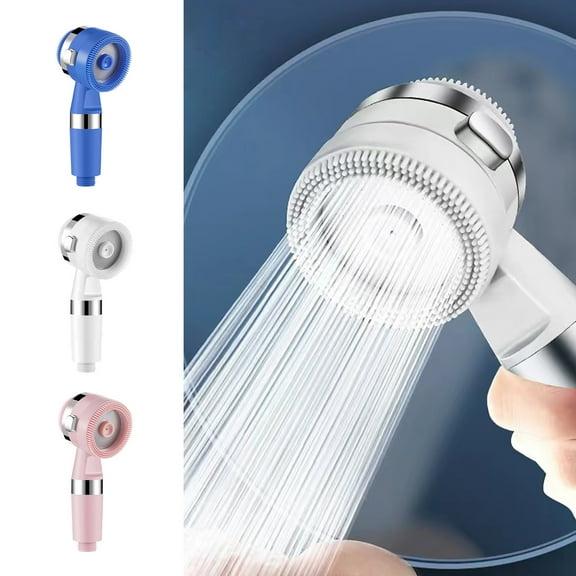 RFUGUG Kids Shower Head with Hose and Bracket, Safe, SoftSpray and Temperature Control for Toddler Bath Time, Includes Adjustable Height Arm, Easy-Grip Handle, and Bath Toy