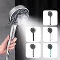 thumbnail image 1 of RFUGUG Large Panel High Pressure Shower Head with 5 Adjustable Settings - Wide Coverage Luxury Rainfall Shower Experience, Easy Install for Home Bathroom Relaxation, 1 of 7