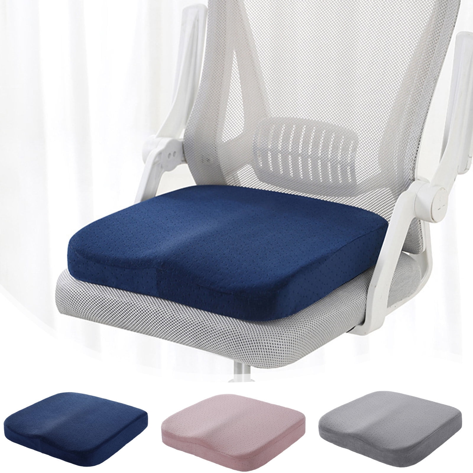 Memory Foam L-Shaped Integrated Seat Cushions, Ergonomic