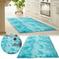 thumbnail image 1 of RFUGUG Premium Soft Area Rug, Blue Rugs for Living Room, Fluffy Carpet for Bedroom Nursery Playroom Teen Bedside, Comfortable Indoor Furry Dorm Carpets, Home Decor, 1 of 4