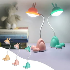 RFUGUG Rabbit-Shaped Desk Lamp, Dual-Function Pen Holder & Reading Light - Ideal Bedroom Night Light with Adjustable Brightness - Cute Design for Kids, Students - USB Charging, Easy Operation