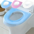 thumbnail image 1 of RFUGUG Rainproof & Thickened Toilet Seat Cushion - Comfort Cover for All Seasons - Dirt-Resistant & Easy-Clean Design - Elevates Bathroom Style - Fits Standard Toilets - 16.54x14.96x1.57in, 1 of 8
