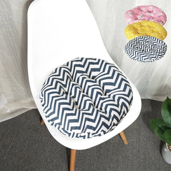 RFUGUG Round Chair Cushions Floor Pillow,Comfortable and Soft Plush Tufted Corduroy Floor Cushion For Tatami Living Room,Office and Dining Chair Cushion,Home Floor Decor,16 Inch,Linen
