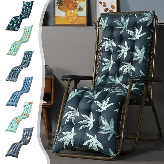 RFUGUG Thickened Recliner Cushion - Extra Large Corduroy Rocking Cushion, Dual-Sided Use for Lounging & Napping - Foldable Chair Pad, Perfect for Reading, Meditation & Gaming, 47.24x18.89in