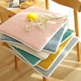 thumbnail image 1 of RFUGUG Thickened Soft Seat Cushion for Office & Home Chairs - Breathable Comfort Pad for Students - Warm & Non-Slip Stool Cushion - Suitable All Seasons - 19.69x19.69in - Easy Care, 1 of 7
