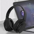 thumbnail image 1 of RFUGUG Versatile Bluetooth Headset Over-Ear- Foldable Design, Dual Mode for Wired/Wireless and Ultra-Long Playtime, No Delay Headphones for Smartphones Laptop Computer PC Tablets, 1 of 8