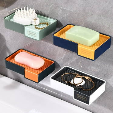 OAVQHLG3B Soap Dish Holder Self Draining Soap Holder Bar Soap Holder ...
