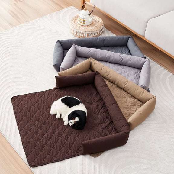 RFUGUG Waterproof Pet Pads for Cats Dogs, Speed-Dry Training Mats - Reusable & Washable Pet Diapers with Pillow-like Comfort - Durable & Easy-Clean Pet Mat for Indoor
