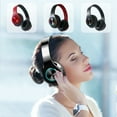 thumbnail image 1 of RFUGUG Wireless LED Bluetooth Over-Ear Headphones - Glowing 7-Color Breathing Lights, Card Slot, Foldable Design, and Deep Bass for Vibrant Audio Enjoyment on the Go, 1 of 9