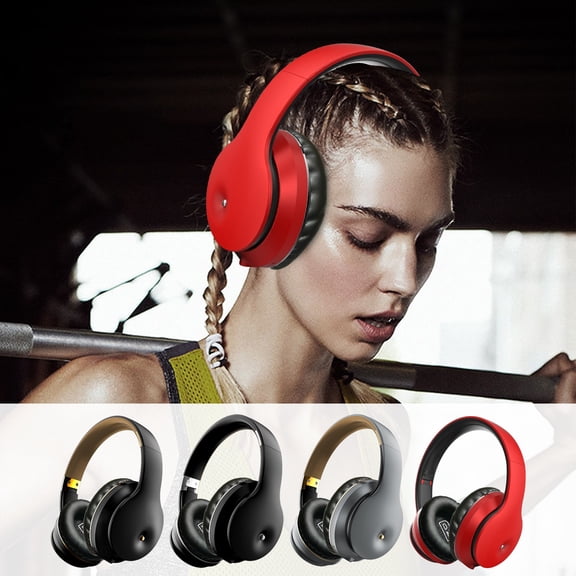 RFUGUG Wireless Over-Ear Bluetooth Sports Headphones - Sweatproof Design with Secure Fit, Hi-Fi Sound for Active Routines & Long-Lasting Battery Life