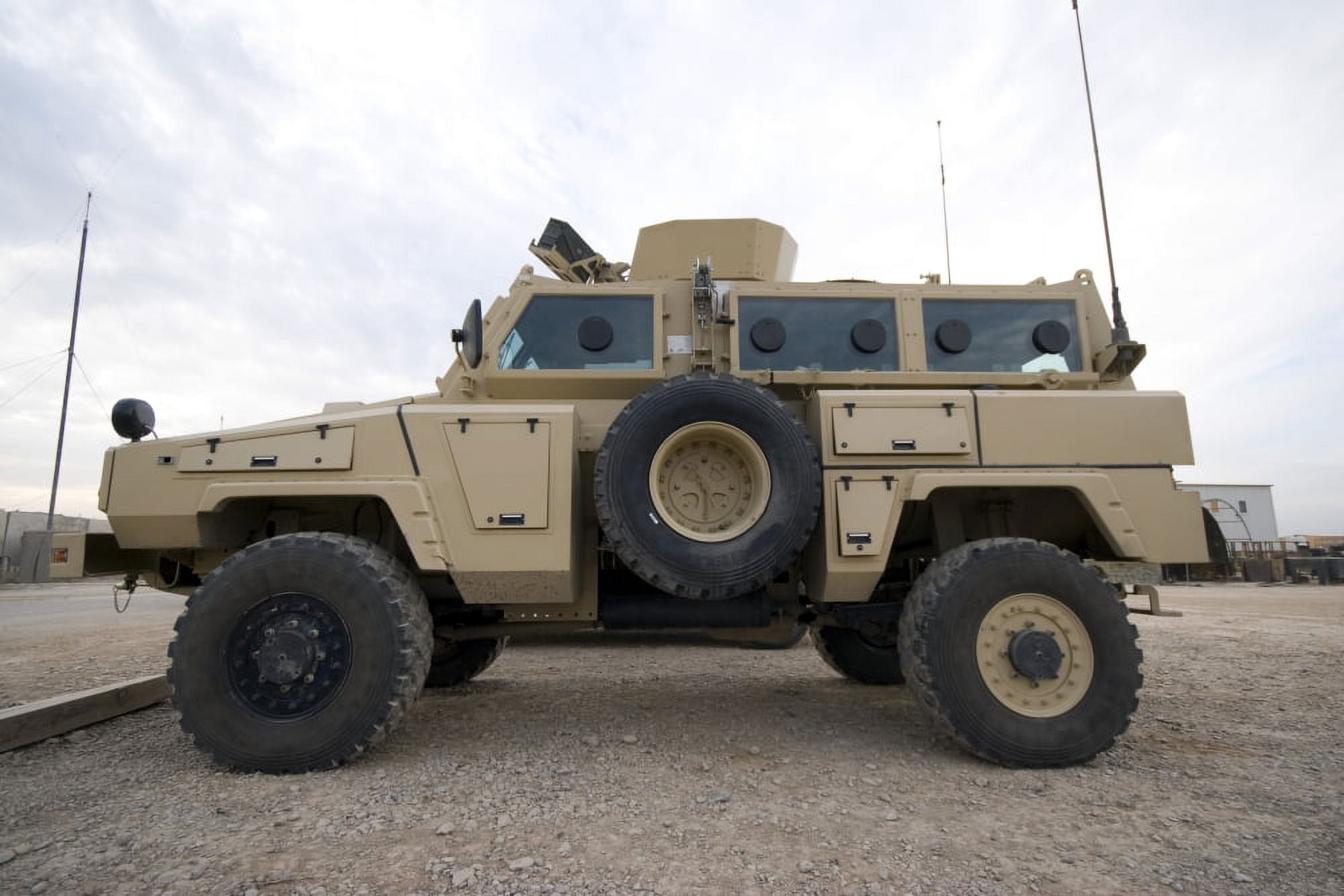 RG-31 Nyala armored vehicle Canvas Art - Terry MooreStocktrek Images (35 x 23)