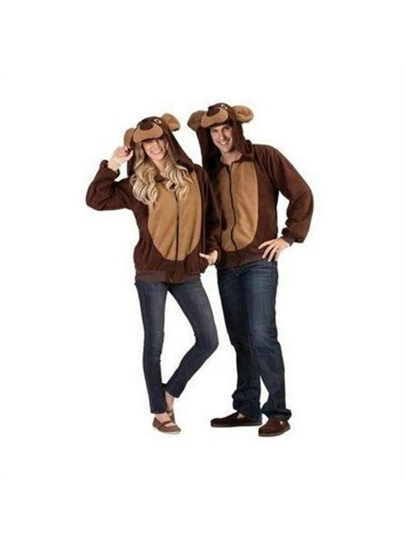 RG Costumes 40875-L Bailey the Bear  Hoodie Costume for Adult - Large