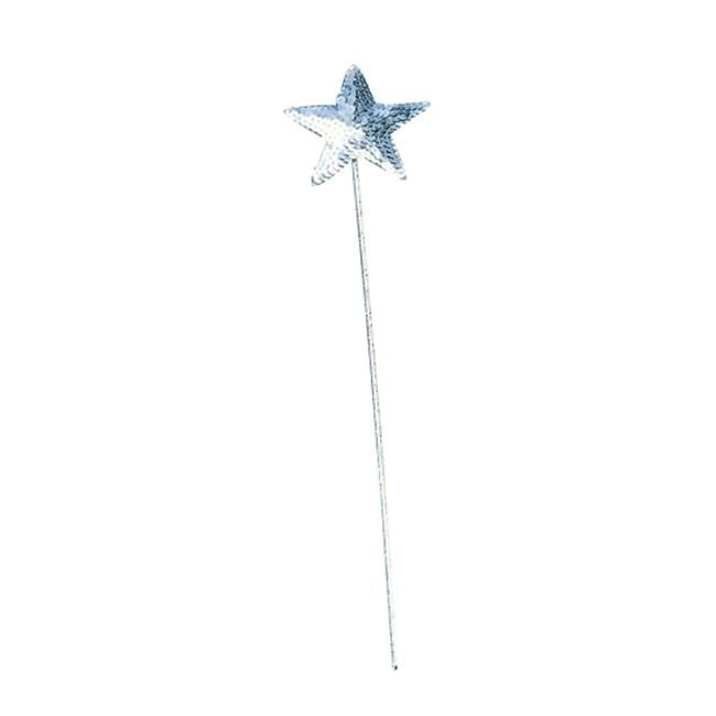 Silver Sequin Wand Costume Accessory Silver Sequin Wand Costume Accessory