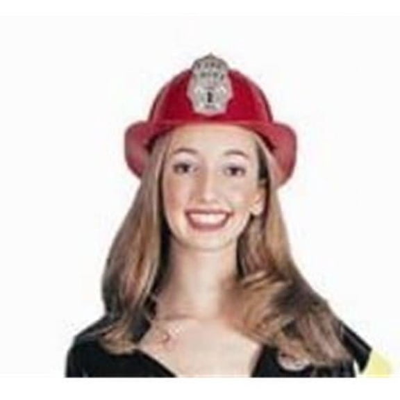 RG Costumes 65245 Firemans Helmet - Red