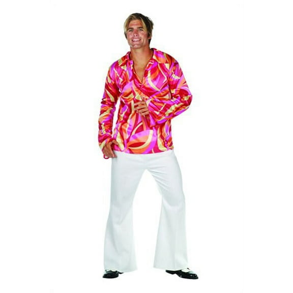 RG Costumes 70s Slick Chick Men's Halloween Fancy-Dress Costume for Adult, Big & Tall Plus Size