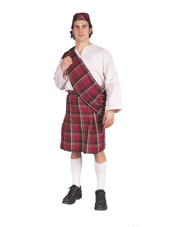 80201 Scots-Kilt & Hat Adult Standard