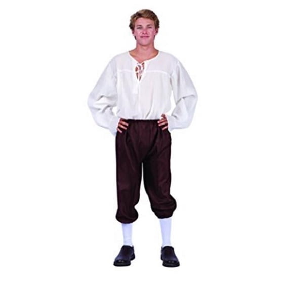 RG Costumes 80264-XL Renaissance Shirt Beige - Adult Extra Large